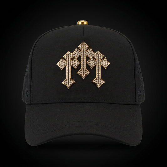 Gorra Cruz Dorada – Estilo Barrio